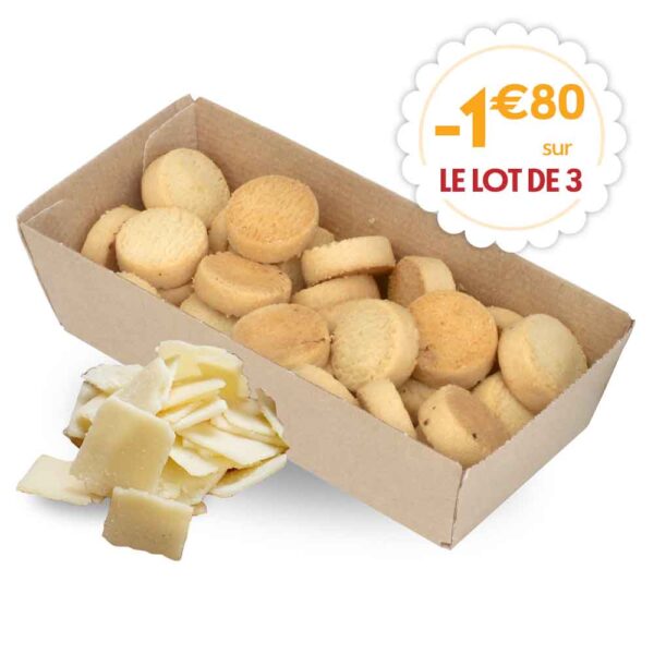 Lot de Mini Palets Bretons au Parmesan