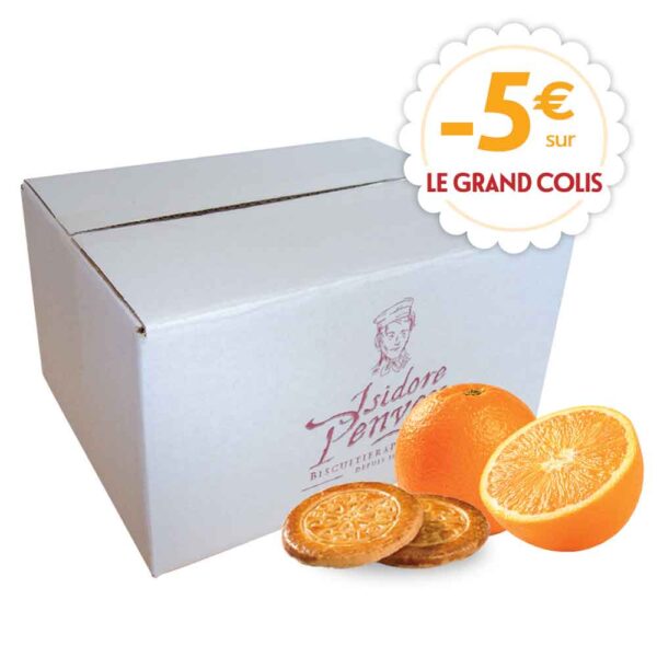 Colis galettes fines à l'orange