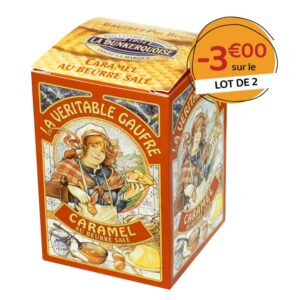 Lot de 4 boîtes de Gaufres au Caramel au Beurre salé