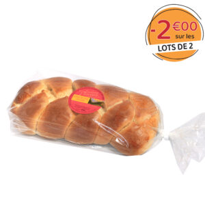 Lot de 2 Brioches artisanales bretonnes