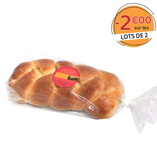 Lot de 2 Brioches artisanales bretonnes