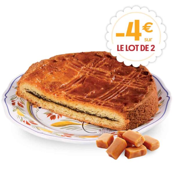 Lot de 2 Gâteaux Bretons au Caramel au Beurre salé