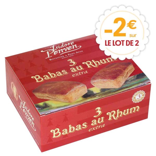 lot etui babas au rhum