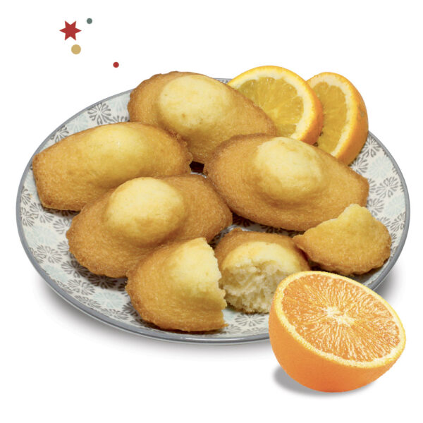 Madeleines à l'orange