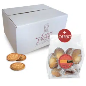 Colis breton galettes fines et madeleines offertes