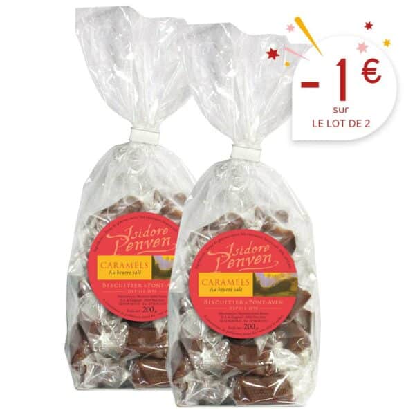 Lot Caramels beurre salé