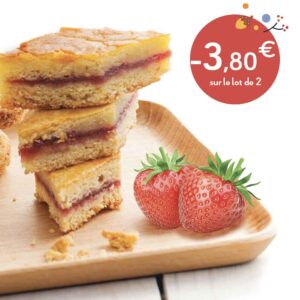 Gâteaux Breton à la fraise