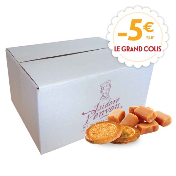 colis galettes fines caramel beurre salé