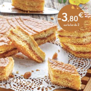 Lot de 2 Gâteaux Bretons au Caramel au Beurre salé