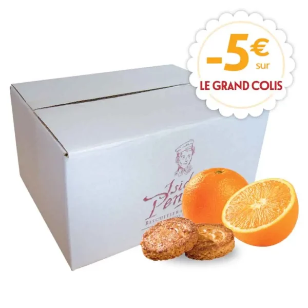 Le Grand Colis de 72 Palets Bretons à l'Orange