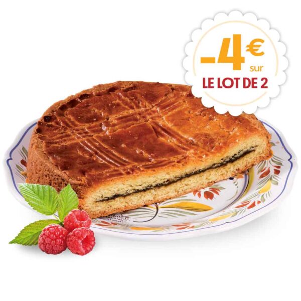lot gâteau de bretagne framboise